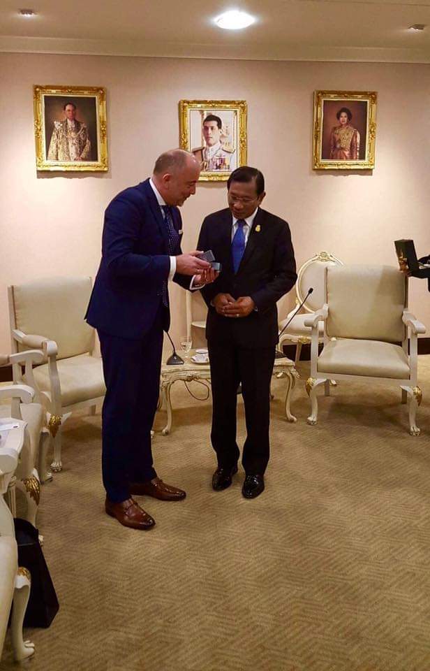 Ambassador Szilveszter Bus Visited His Excellency Chatchai Sarikulya Deputy Prime Minister Of Thailand Embassy Of Hungary Bangkok