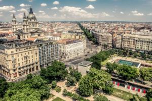 District around Saint Stephen's Basilica